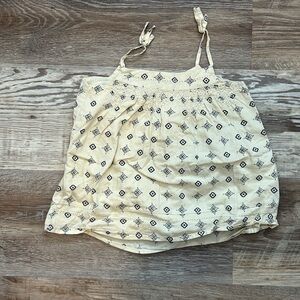 Linen tank gap girls sz 2T